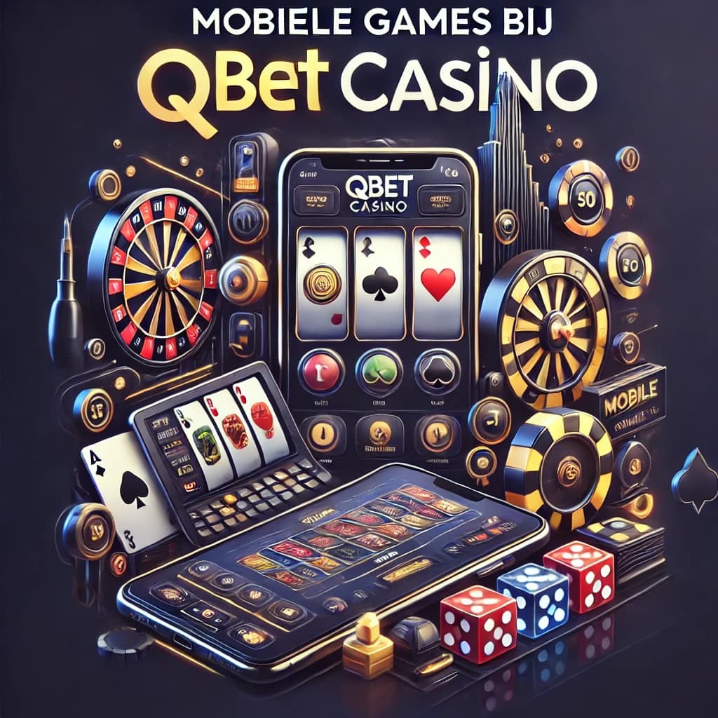 Mobiele spellen bij Qbet online casino